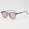 Gafas FL41 con tinte rosado - Montura geométrica gris de TR90 1