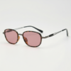 Gafas FL41 con tinte rosado - Montura ovalada carey de TR90 1