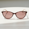 Gafas FL41 con montura ojo de gato roja de TR90 y cristales rosados - vista 2