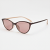 Gafas FL41 con montura ojo de gato roja de TR90 y cristales rosados - vista 1