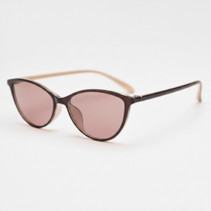 Gafas FL41 con tinte rosado - Montura cat-eye roja de TR90 1 Gafas FL41 con tinte rosado - Montura cat-eye roja de TR90 1