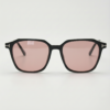 Gafas FL41 con tinte rosado - Montura rectangular negra de TR90 3