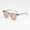 Gafas FL41 con tinte rosado - Montura rectangular verde de TR90 1